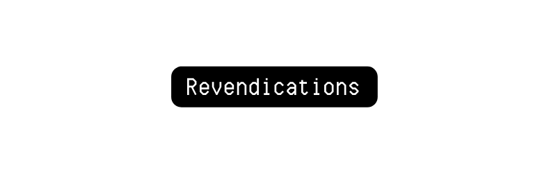 Revendications